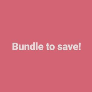 Bundle 3 items for 15% off.